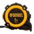 Рулетка DENZEL Auto-Lock 31521, 5м х 19мм, двухкомпонентный корпус, автостоп, нейлоновое покрытие, двухсторонняя разметка, магнитный зацеп