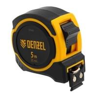 Рулетка DENZEL Tape Measure 31532, 5м х 25мм, двухкомпонентный корпус, магнитный обрезиненный зацеп
