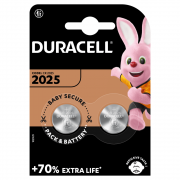 Литиевые батарейки таблетки, Duracell, круглые, CR2025, 3v, 2 штуки