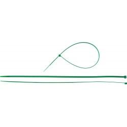 Стяжки кабельные нейлоновые морозостойкие ЗУБР ПРОФЕССИОНАЛ 309060-48-400 зеленые 100 штук 4.8x400 мм 