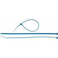 Стяжки кабельные нейлоновые морозостойкие ЗУБР ПРОФЕССИОНАЛ 309070-36-200 синие 100 штук 3.6x200 мм 