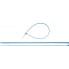 Стяжки кабельные нейлоновые морозостойкие ЗУБР ПРОФЕССИОНАЛ 309070-48-400 синие 100 штук 4.8x400 мм 