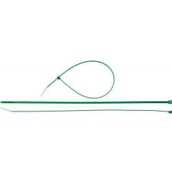 Стяжки кабельные нейлоновые морозостойкие ЗУБР ПРОФЕССИОНАЛ 309060-36-300 зеленые 100 штук 3.6x300 мм 