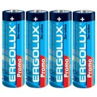 Батарейки солевые 13409 Ergolux Zinc-Carbon PROMO АА R6 1000mAh 1.5v 4шт