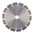Отрезной алмазный турбо-сегментный диск для болгарки GROSS Diamant-Trennscheibe 730067 180х2.0х22.2 сухой рез по железобетону камню кирпичу 
