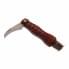 Нож грибника PALISAD 79004 складной клинок 43мм деревянная рукоятка 