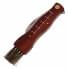 Нож грибника PALISAD 79004 складной клинок 43мм деревянная рукоятка 