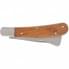 Нож садовый прививочный складной PALISAD 79002 клинок 88мм деревянная рукоятка 