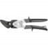 Ножницы по металлу 78349 Gross Piranha 255мм усиленные прямой и левый рез двухкомпонентная рукоятка