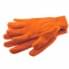 Перчатки трикотажные, акрил, двойные, оранжевый, двойная манжета Россия Сибртех 68689