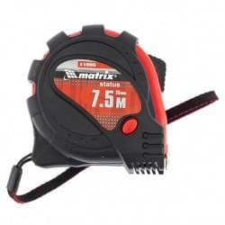 Измерительная рулетка Status Magnet 31006 Matrix 7,5м полотно 25мм 3 Fixations магнитный зацеп, обрезиненный корпус