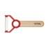 Нож для чистки овощей Opinel Peeler, деревянная рукоять, нержавеющая сталь, коробка, 001745