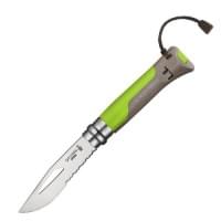 Нож Opinel №8 Outdoor Earth, зеленый
