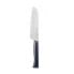 Кухонный поварской нож ШЕФ Opinel №219 Santoku нержавеющая сталь Sandvik 12C27 рукоять пластик 