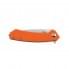 Складной туристический нож Ganzo Adimanti Skimen design R60124 клинок 85мм сталь D2 оранжевый