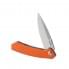 Складной туристический нож Ganzo Adimanti Skimen design R60124 клинок 85мм сталь D2 оранжевый