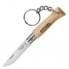 Складной нож-брелок Opinel №4 нержавеющая сталь Sandvik 12C27 рукоять бук