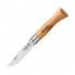 Нож Opinel №6, углеродистая сталь, рукоять из дерева бука, блистер