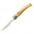 Складной рыбацкий филейный нож Opinel №8 нержавеющая сталь Sandvik 12C27 рукоять бук