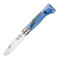 Нож Opinel №7 Outd Junior, синий, блистер