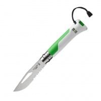 Нож Opinel №8 Fluo Green, зеленый, 002319