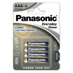 Щелоные батарейки Panasonic Everyday Power AAA, LR03 LR03EPS/4BP 4шт