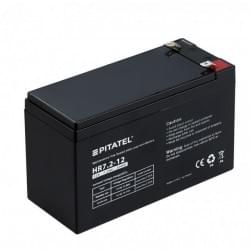 Герметичный свинцово-кислотный аккумулятор 12В 7,2Aч VRLA AGM необслуживаемый Pitatel HR 7.2-12