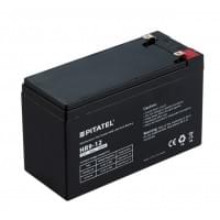 Герметичный свинцово-кислотный аккумулятор 12В 9Ач VRLA AGM необслуживаемый Pitatel HR 9-12 