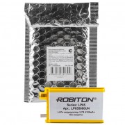 Аккумулятор Li-Pol Robiton LP855080UN литий-полимерный 3.7 В плоский 4100 мАч размер 8.5х50х80 мм без защитной платы