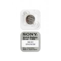 Батарейка Sony SR43S/W/SW (386/301) 1,55В дисковая 1шт