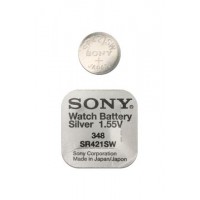 Батарейка Sony SR421SW (348) 1,55В дисковая 1шт