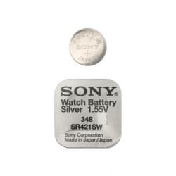 Батарейка Sony SR421SW (348) 1,55В дисковая 1шт