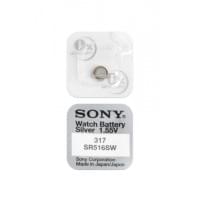Батарейка Sony SR516SW (317) 1,55В дисковая 1шт
