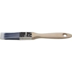 Плоская кисть STAYER Aqua-lux 25 мм 1" щетина искусственная деревянная ручка 01055-025