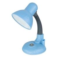 Настольный ламповый светильник 12992 Ultraflash UF-315 голубой 220В 40Вт Е27