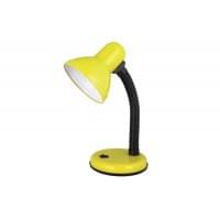 Настольный ламповый светильник 12899 Ultraflash UF-301P желтый 220В 60Вт Е27 (упаковка-пакет с подвесом)