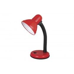 Настольный ламповый светильник 12358 Ultraflash UF-301 красный 220В 60Вт Е27 (упаковка-коробка)