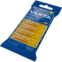 Батарейки Varta Longlife, 04106101328, щелочные, AA, LR6, 8 шт