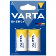 Батарейки Varta Energy, 04114229412, щелочные, C, LR14, 2 шт