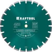 KRAFTOOL LASER-ASPHALT 450 мм, диск алмазный отрезной по асфальту (450х25.4/20 мм, 10х4.0 мм), 36687-450