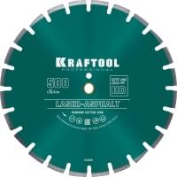 KRAFTOOL LASER-ASPHALT 500 мм, диск алмазный отрезной по асфальту (500х25.4/20 мм, 10х4.5 мм), 36687-500