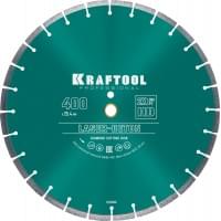 KRAFTOOL LASER-BETON 400 мм, диск алмазный отрезной по бетону и камню (400х25.4/20 мм, 10х3.4 мм), 36686-400