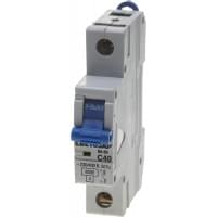 Автоматический выключатель СВЕТОЗАР 1-полюсный 40 A "C" откл. сп. 6 кА 230 / 400 В SV-49061-40-C