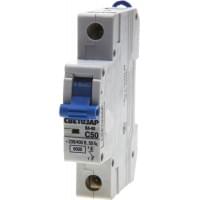 Автоматический выключатель СВЕТОЗАР 1-полюсный 50 A "C" откл. сп. 6 кА 230 / 400 В SV-49061-50-C