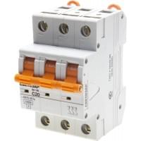 Автоматический выключатель СВЕТОЗАР 3-полюсный 20 A "C" откл. сп. 10 кА 400 В SV-49073-20-C