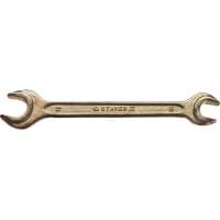 Рожковый гаечный ключ STAYER 10 x 12 мм 27038-10-12
