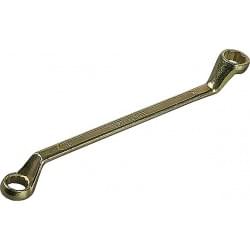 Изогнутый накидной гаечный ключ STAYER ТЕХНО 8 х 9 мм 27130-08-09
