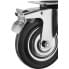 Поворотное колесо резина/металл игольчатый подшипник ЗУБР Профессионал d=200 мм г/п 185 кг 30936-200-S