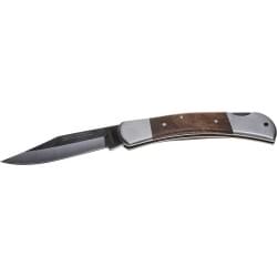 Складной нож STAYER 97 мм большой с деревянными вставками 47620-2