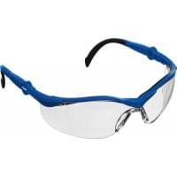 Защитные очки ЗУБР Прогресс 9 прозрачные открытого типа с регулируемыми дужками 110310